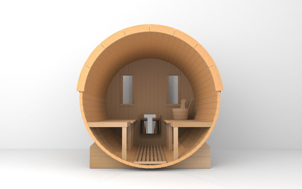 SAUNAONES® Barrel Sauna Serenity Nature Air 1