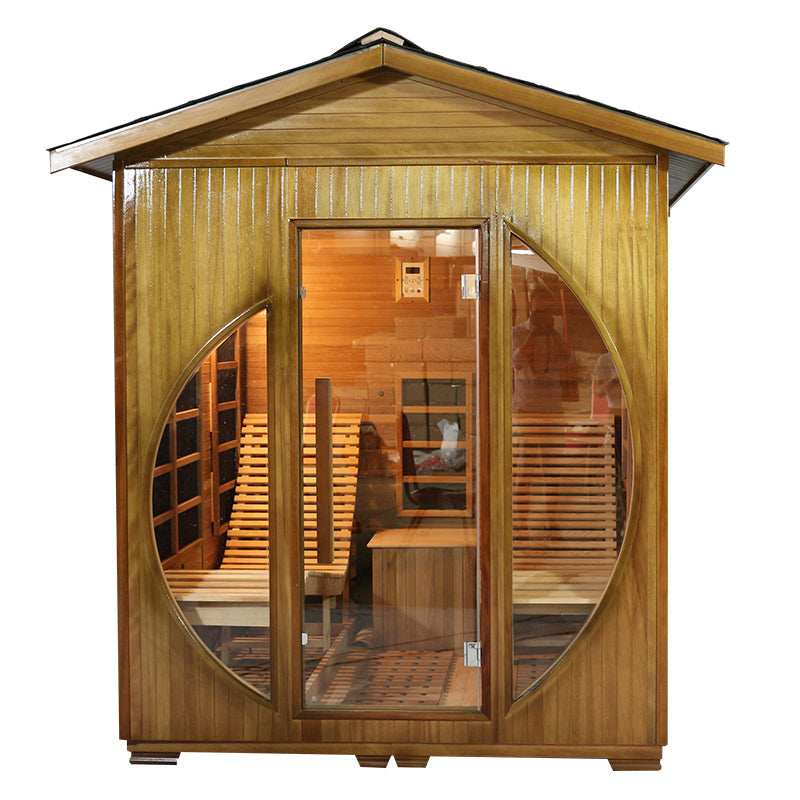 SAUNAONES® Far Infrared Outdoor Harmony Sauna Room