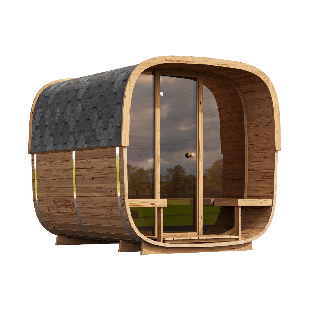 SAUNAONES® Square Sauna Minimalist Refresh 3