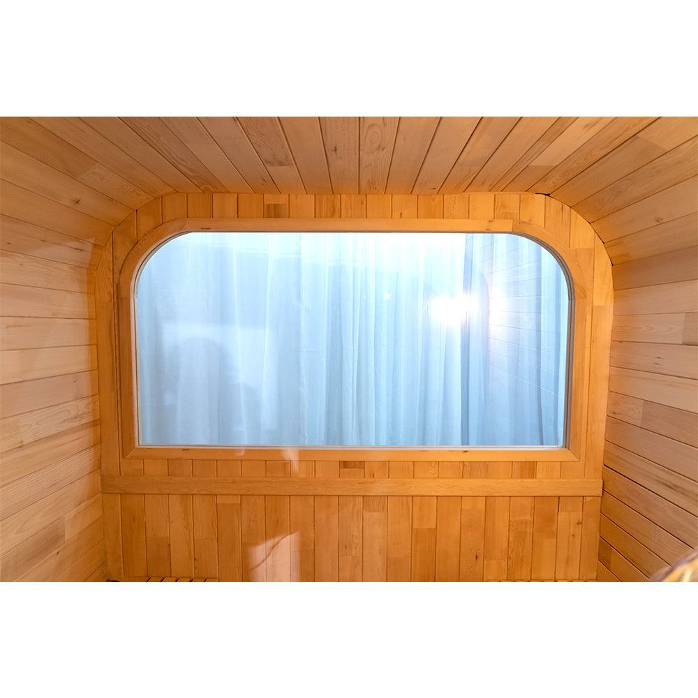 SAUNAONES® Barrel Sauna Serenity Nature Air 6