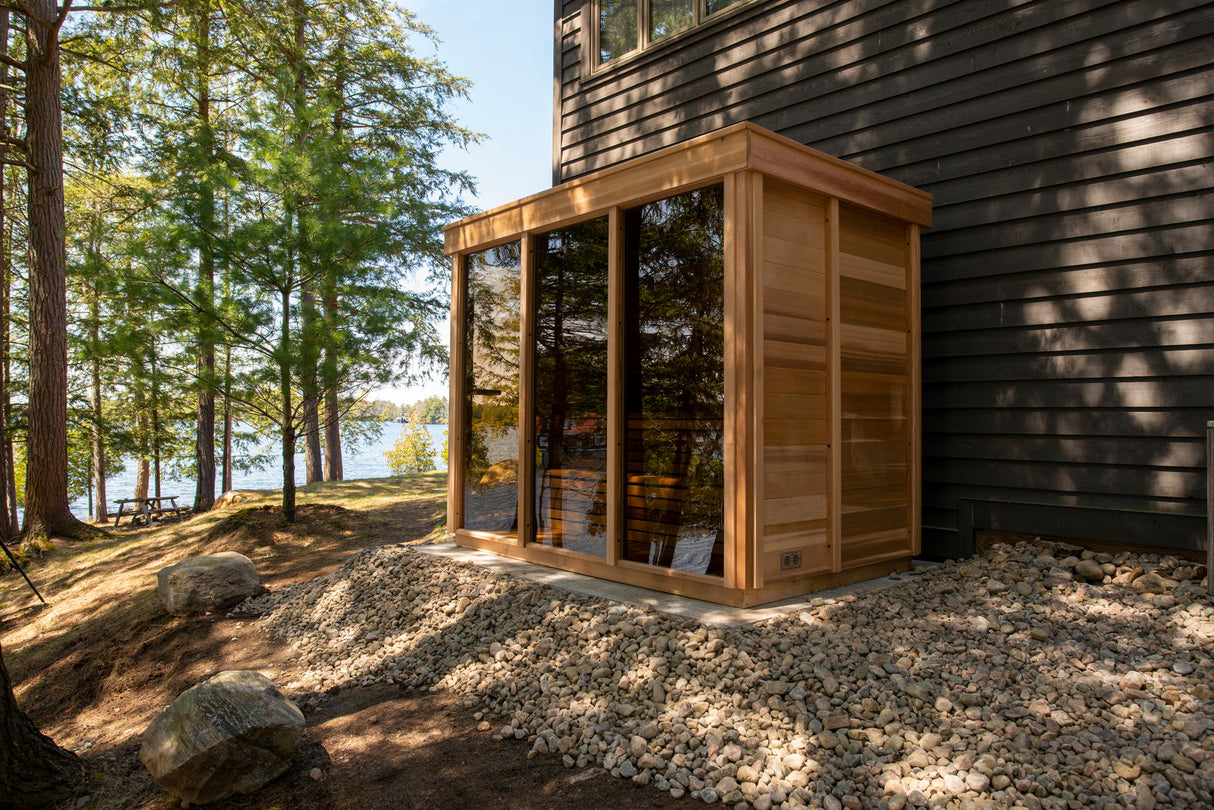 SAUNAONES® Square Sauna Minimalist Refresh 2