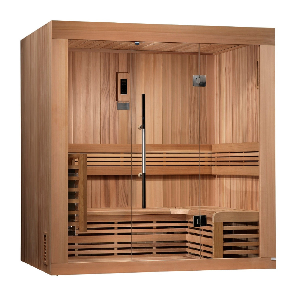 SAUNAONES® 3-4 PEOPLE TRADITIONAL STEAM SAUNA MODERN RELAX 2