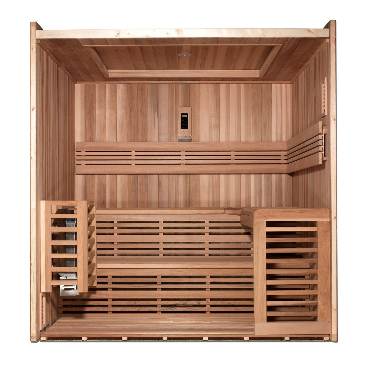 SAUNAONES® 6 PERSON TRADITIONAL STEAM SAUNA MODERN RELAX 3