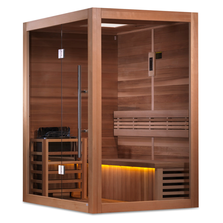 SAUNAONES® 2-3 Person Traditional Steam Sauna Modern Relax 4