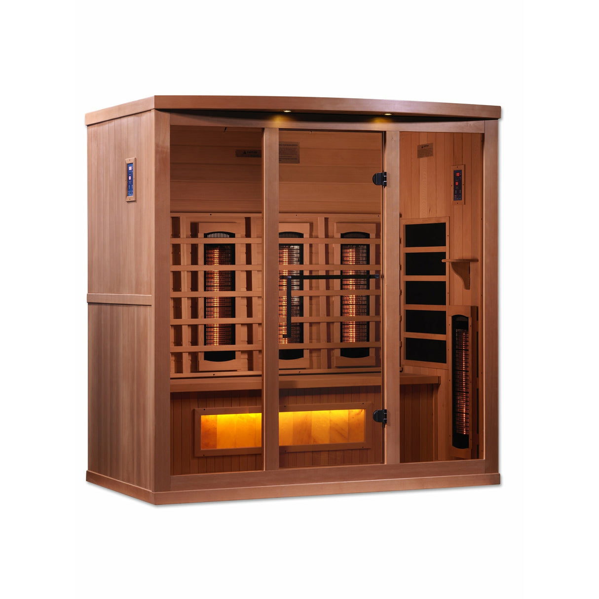 SAUNAONES® 3 PERSON FAR INFRARED SAUNA SOOTHING 4