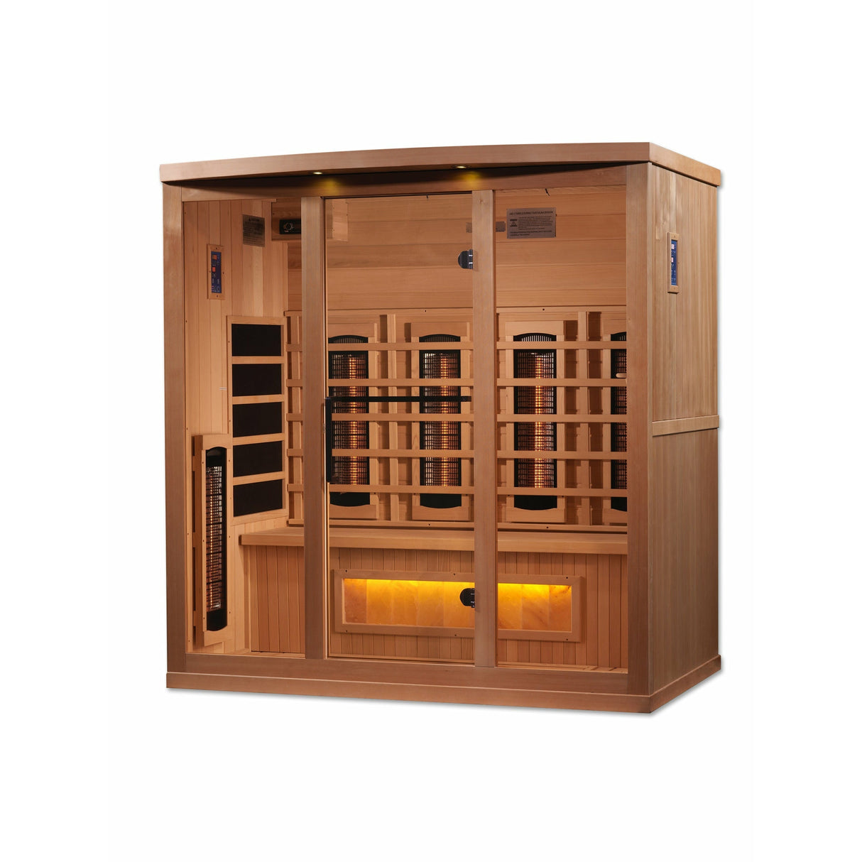 SAUNAONES® 3 PERSON FAR INFRARED SAUNA SOOTHING 4