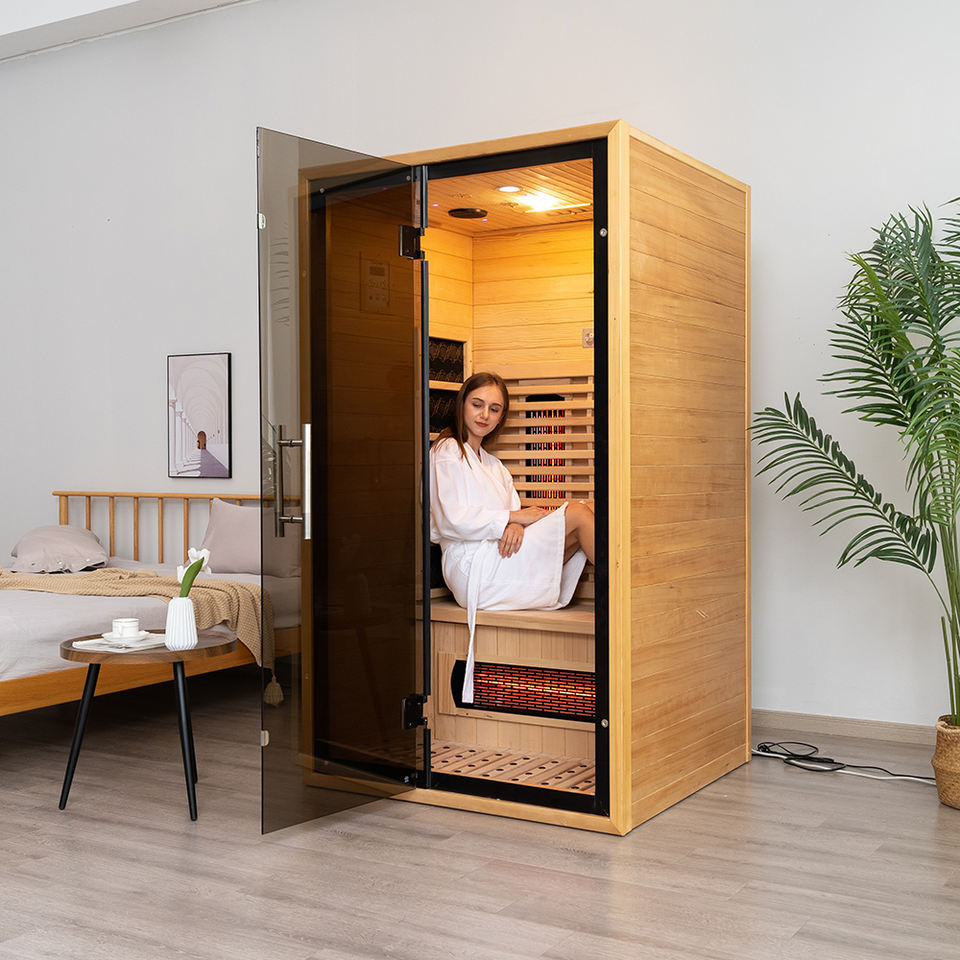 SAUNAONES® Luxury Ozone Dry Far Infrared Indoor Sauna