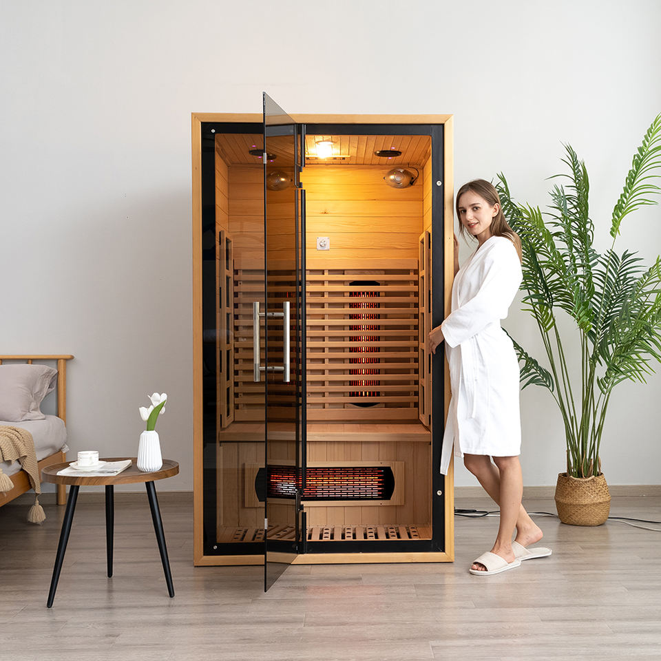 SAUNAONES® Luxury Ozone Dry Far Infrared Indoor Sauna