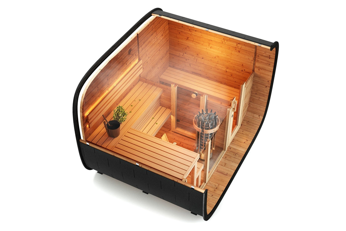 SAUNAONES® Elegant Serenity Sauna 5