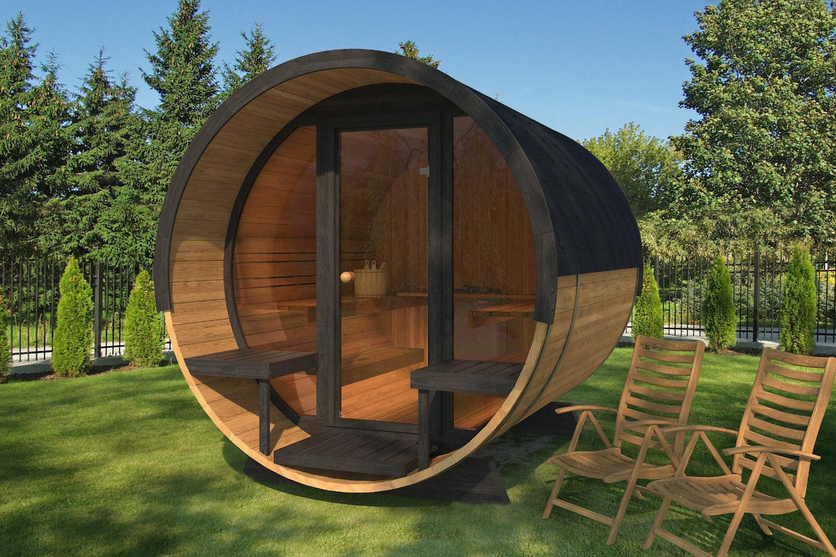 SAUNAONES® Barrel Sauna Serenity Nature Air 7