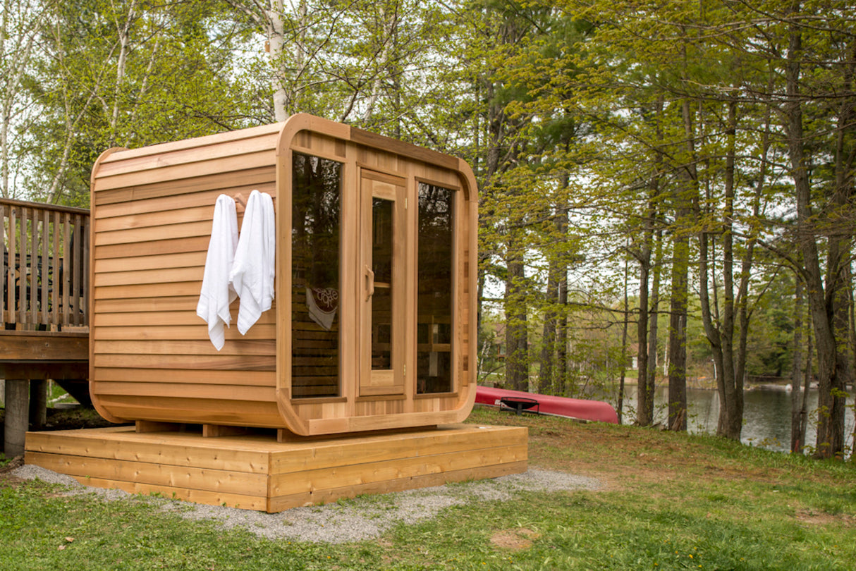 SAUNAONES® Square Sauna Minimalist Refresh 1