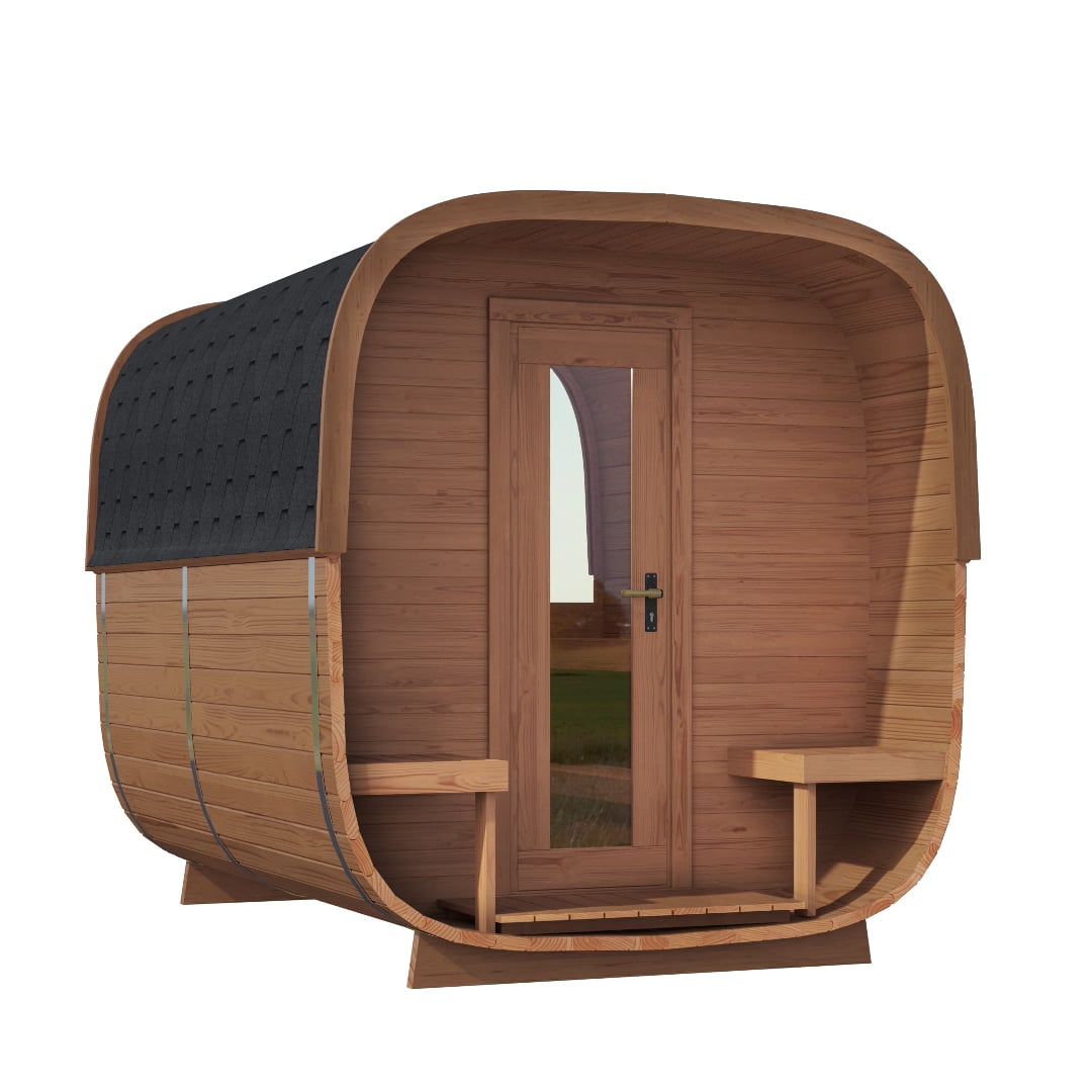 SAUNAONES® Square Sauna Minimalist Refresh 5