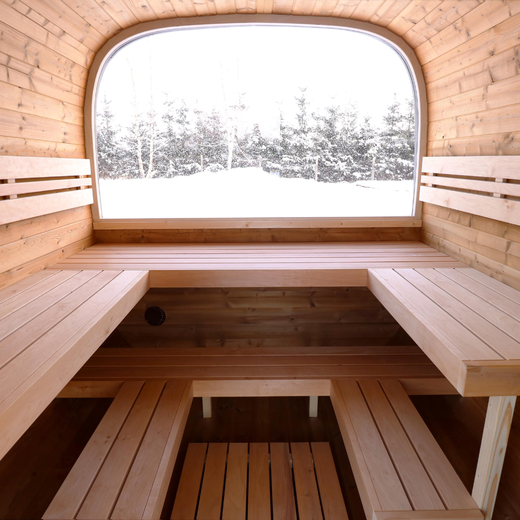 SAUNAONES® Square Sauna Minimalist Refresh 6