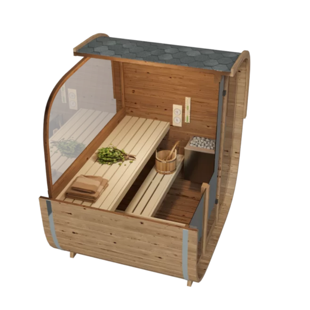 SAUNAONES® Square Sauna Minimalist Refresh 6
