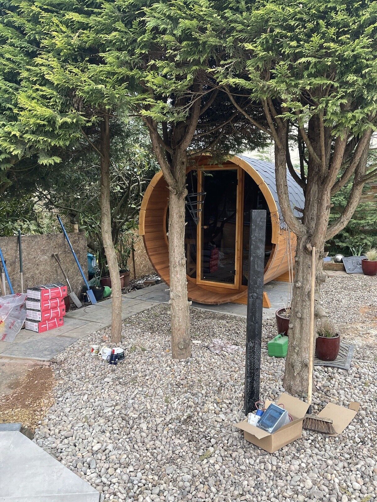 SAUNAONES® Barrel Sauna Serenity Nature Air 7