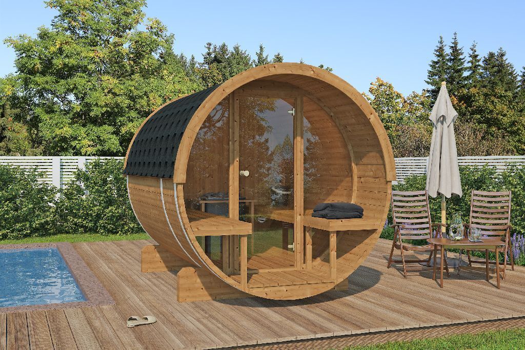 SAUNAONES® Barrel Sauna Serenity Nature Air 7