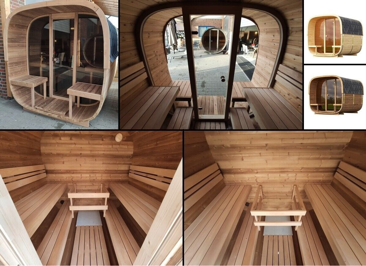 SAUNAONES® Square Sauna Minimalist Refresh 3