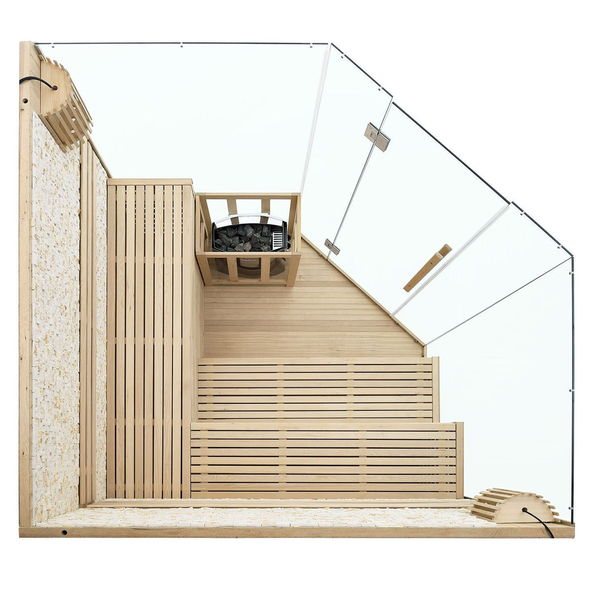 SAUNAONES® 5-6 People Traditional Steam Sauna Room Luxury 2