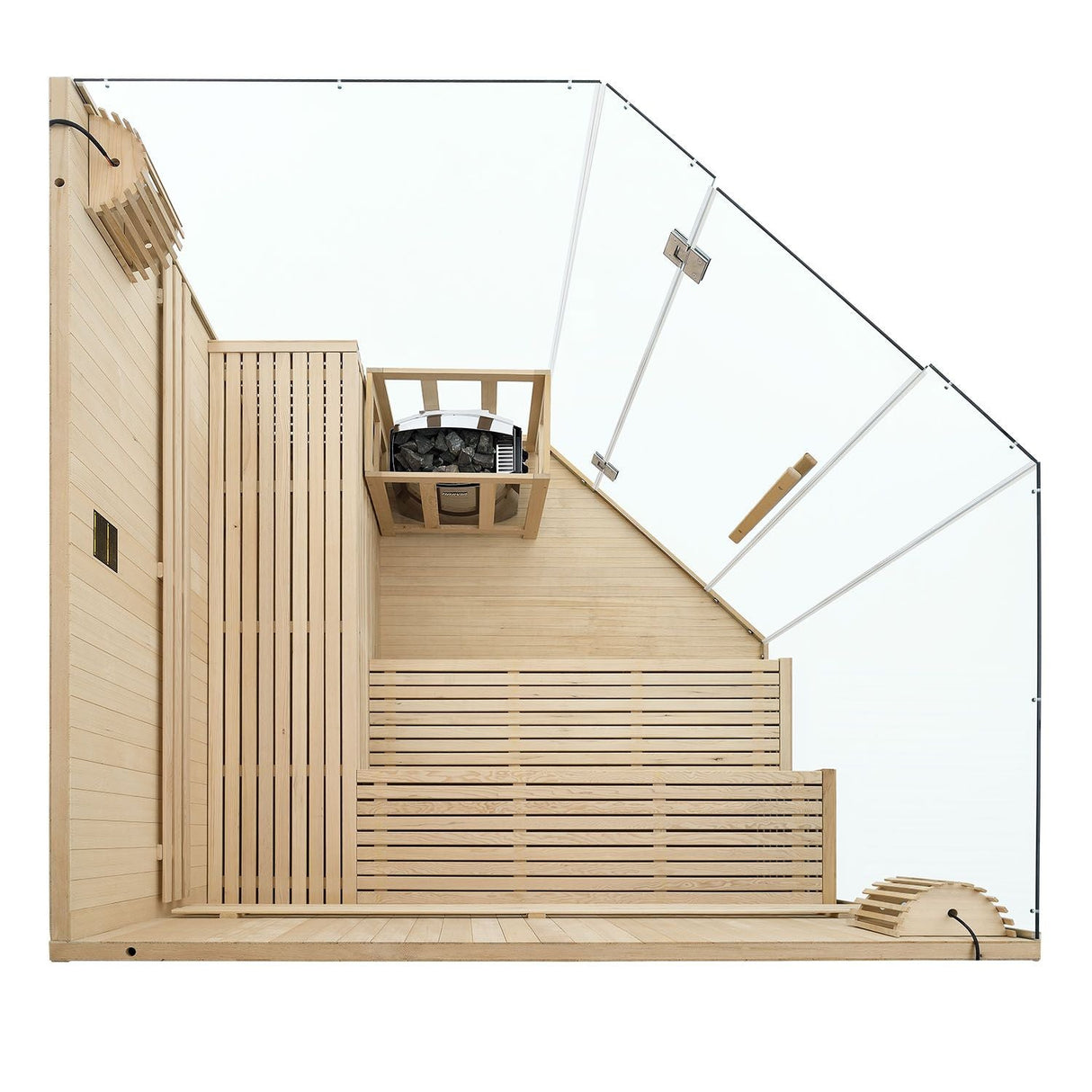 SAUNAONES® 5-6 People Traditional Steam Sauna Room Luxury 1