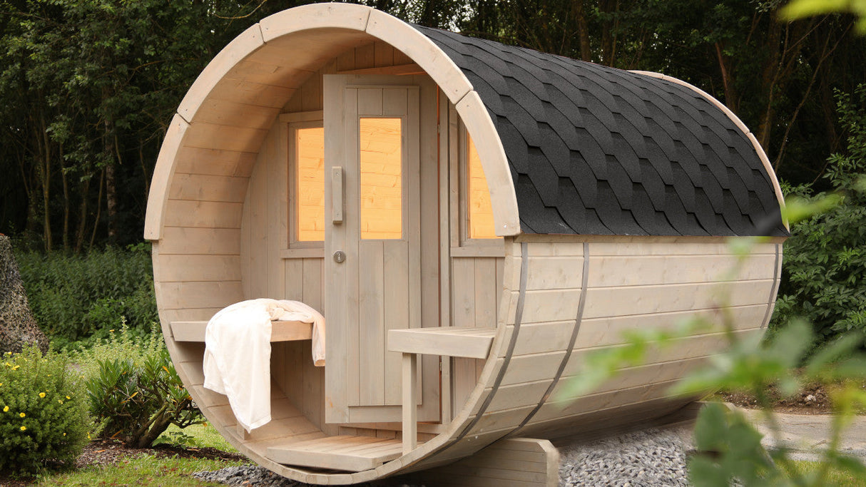 SAUNAONES™ Barrel Sauna Serenity Nature Air 1