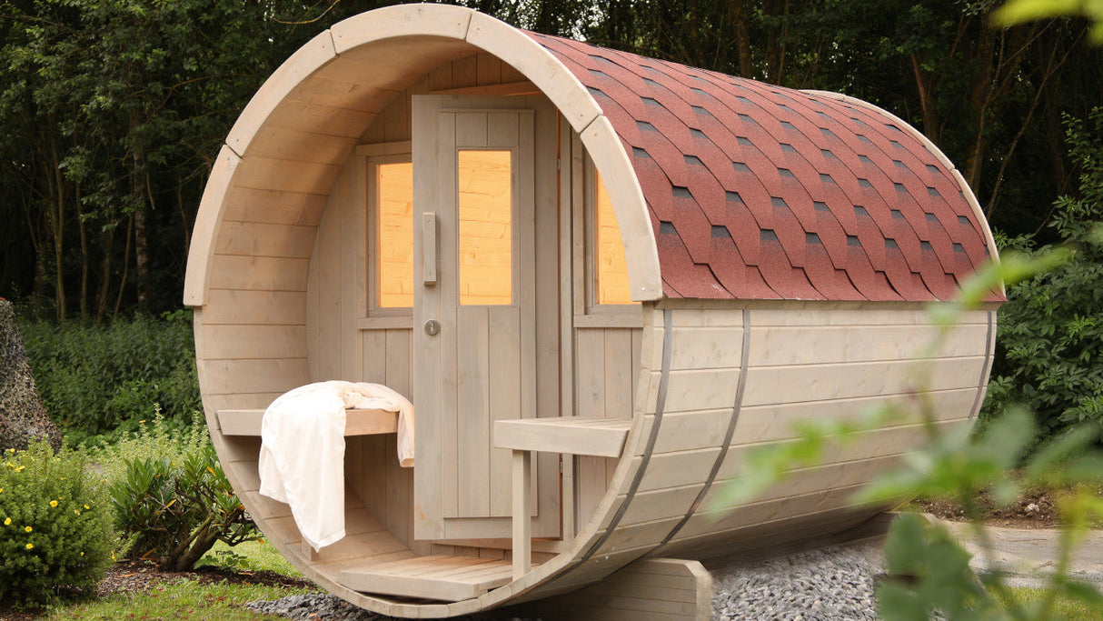 SAUNAONES™ Barrel Sauna Serenity Nature Air 1