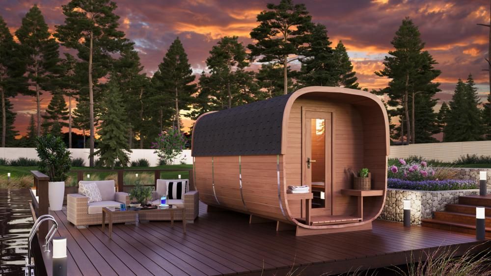 SAUNAONES™ Square Sauna Minimalist Refresh 5