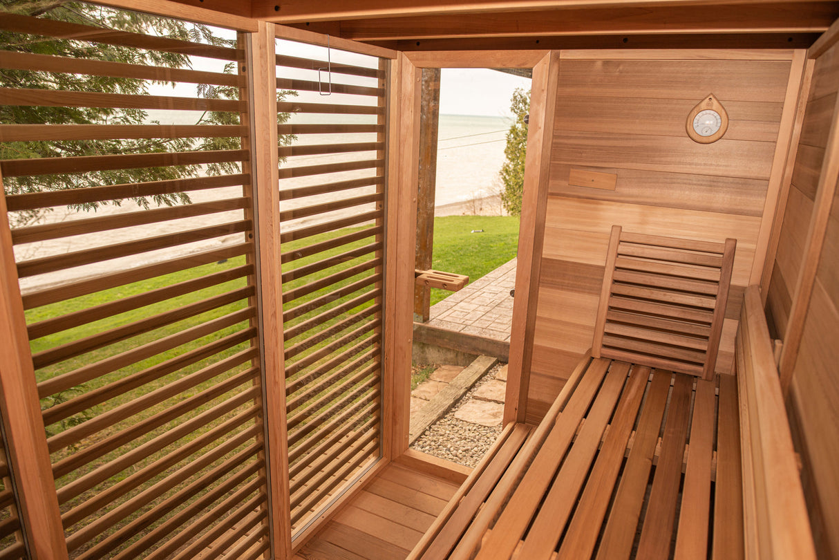 SAUNAONES™ Square Sauna Minimalist Refresh 2