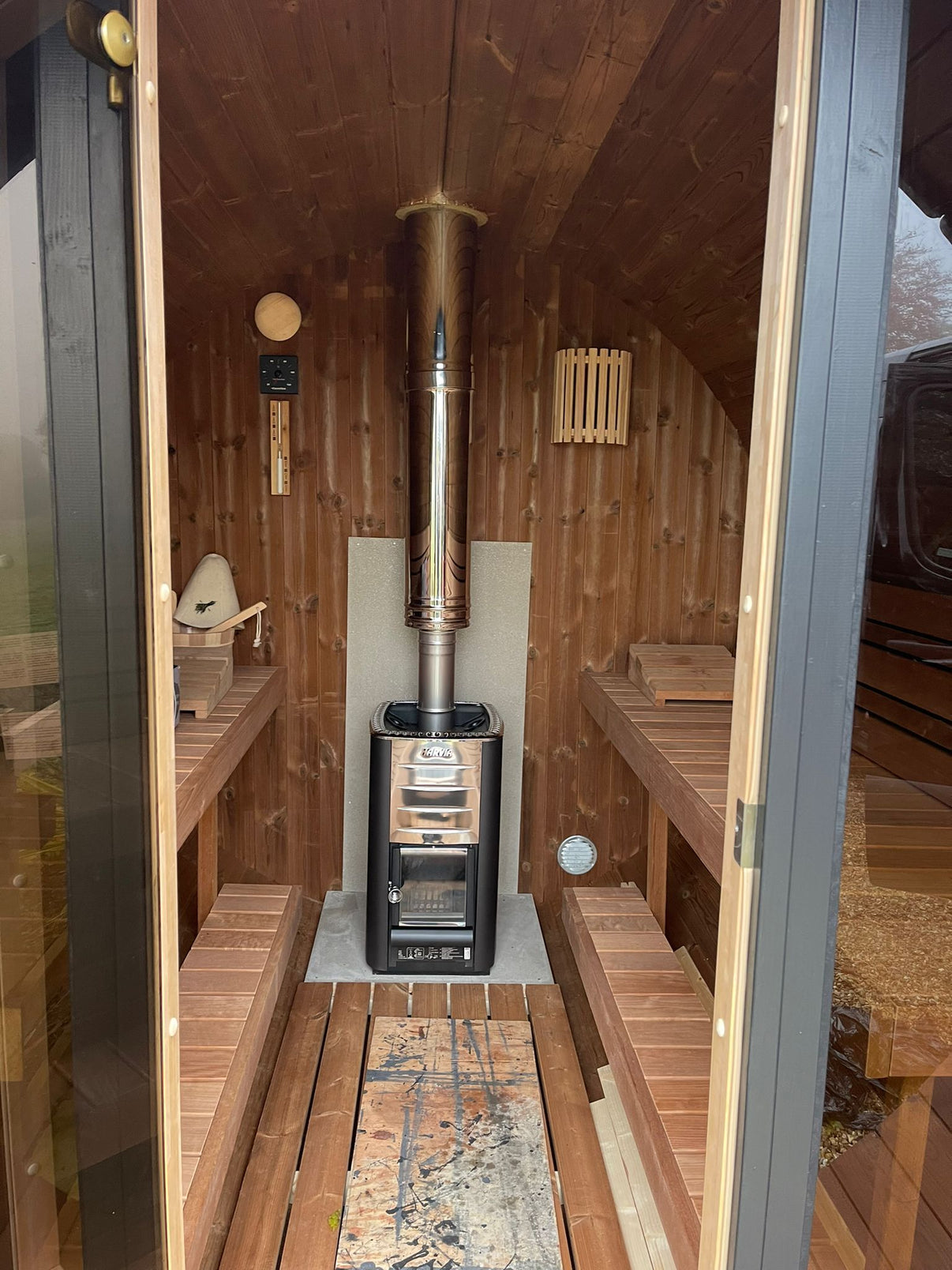 SAUNAONES® Barrel Sauna Serenity Nature Air 7