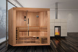 SAUNAONES® 3-4 PEOPLE TRADITIONAL STEAM SAUNA MODERN RELAX 2