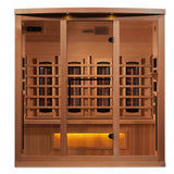 SAUNAONES® 3 PERSON FAR INFRARED SAUNA SOOTHING 4