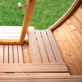 SAUNAONES® Barrel Sauna Serenity Nature Air 3