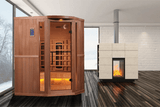 SAUNAONES™ 3 Person FAR Infrared Sauna Soothing 3