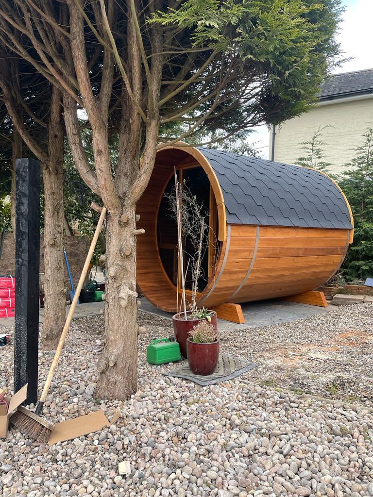 SAUNAONES® Barrel Sauna Serenity Nature Air 7