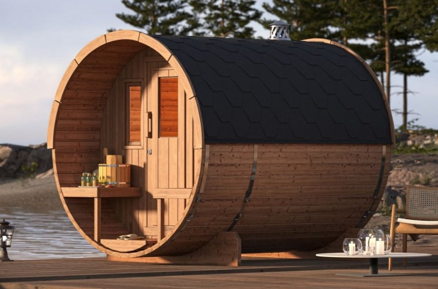 SAUNAONES™ Barrel Sauna Serenity Nature Air 1
