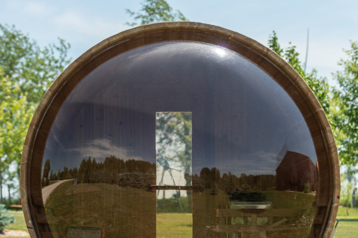 SAUNAONES® Barrel Sauna Serenity Nature Air 4