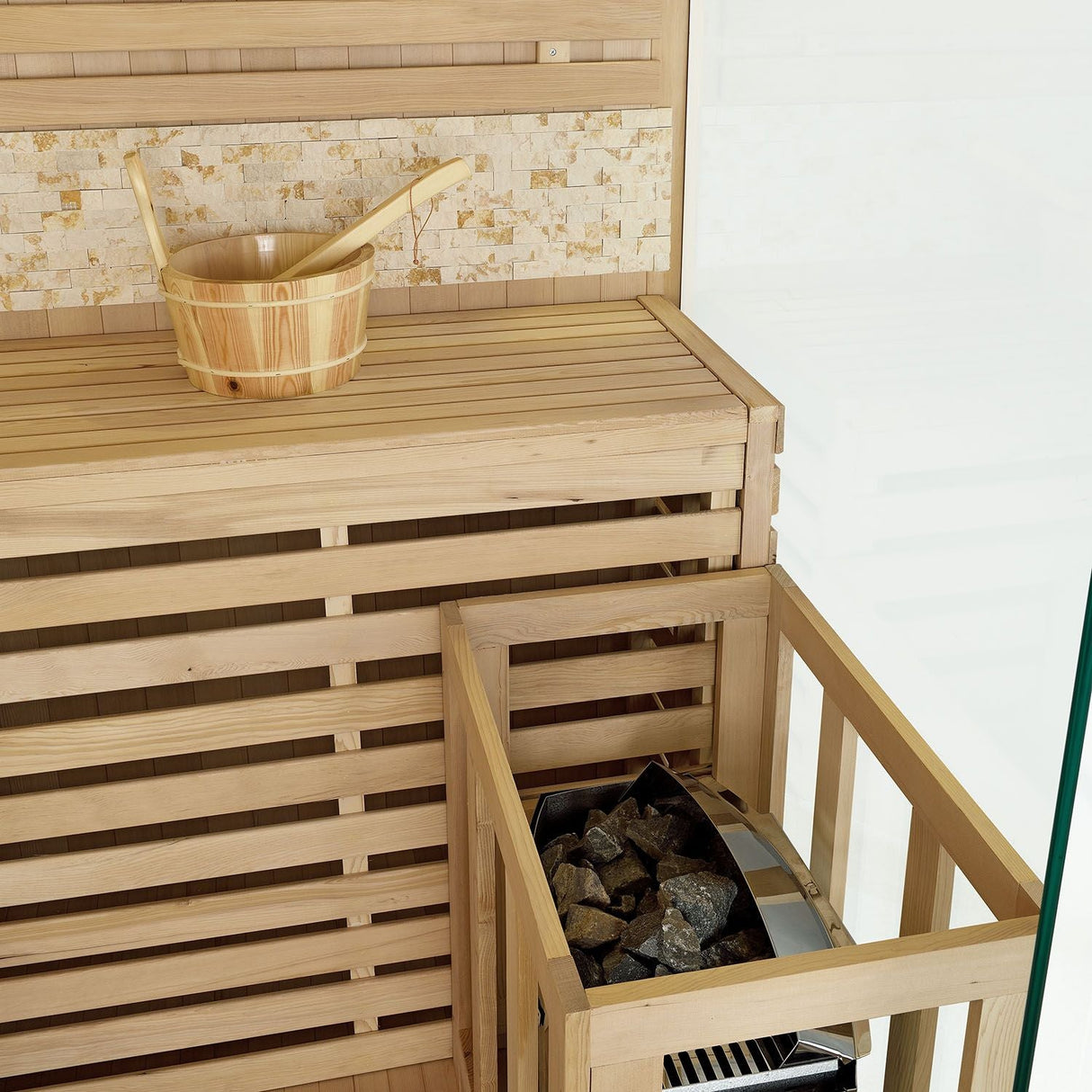 SAUNAONES® 5-6 People Traditional Steam Sauna Room Luxury 2